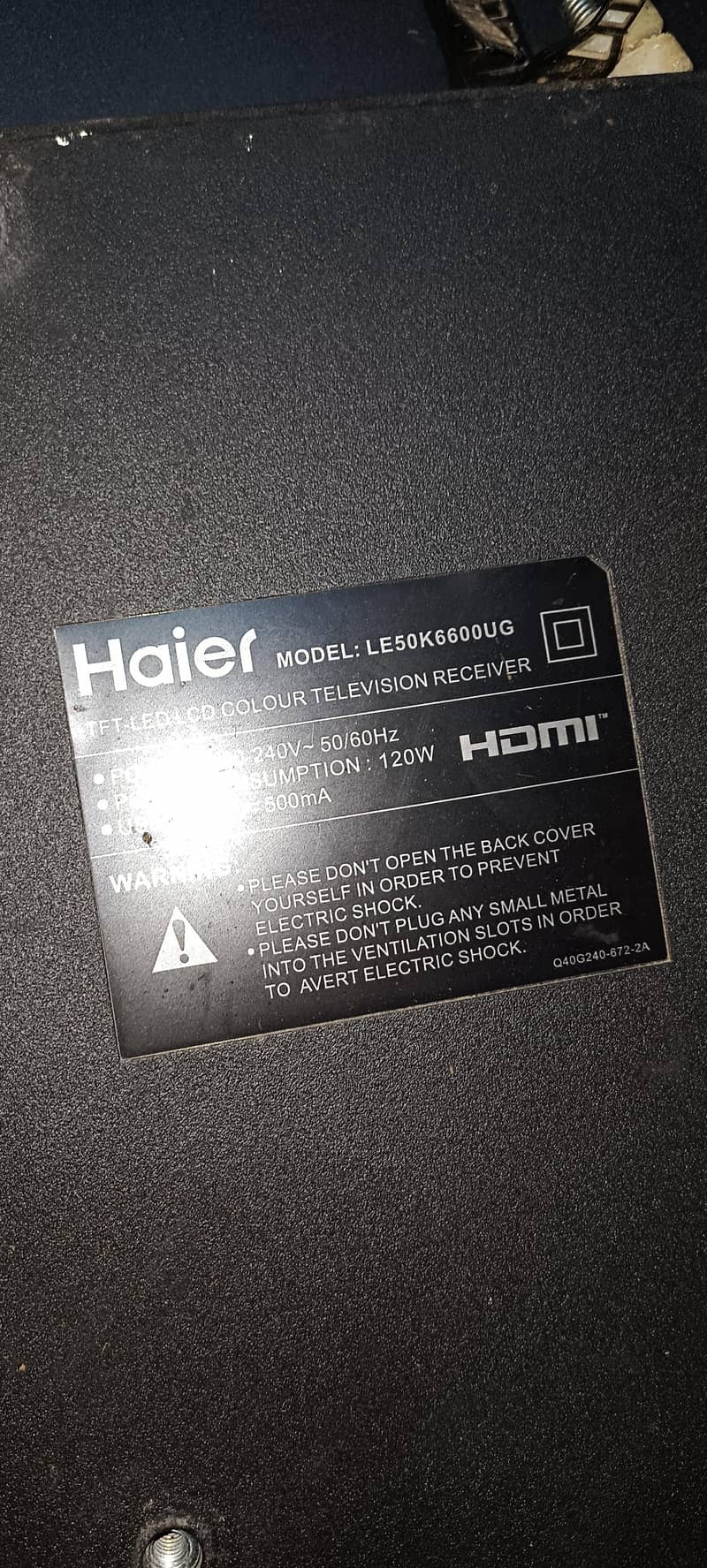 original Haier LCD 0