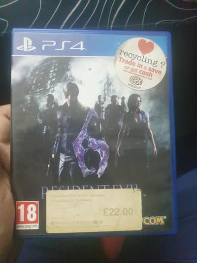 resident evil 6 and Lord of the fallen ps4