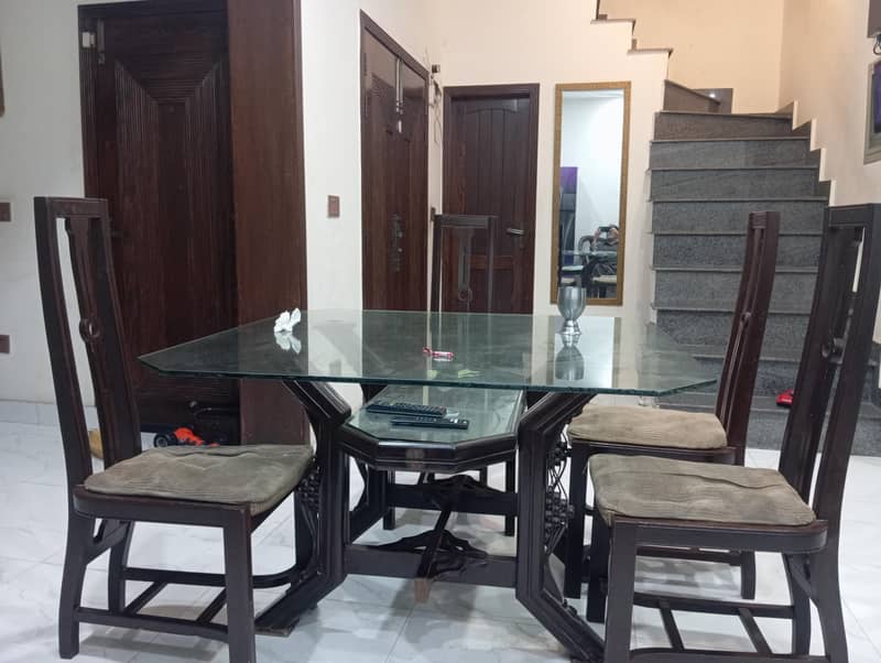 dining Table with 6 chairs 1