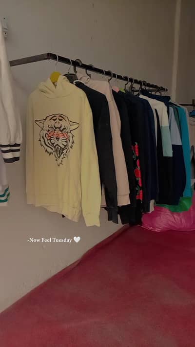THRIFT HOODIE AND TROUSERS