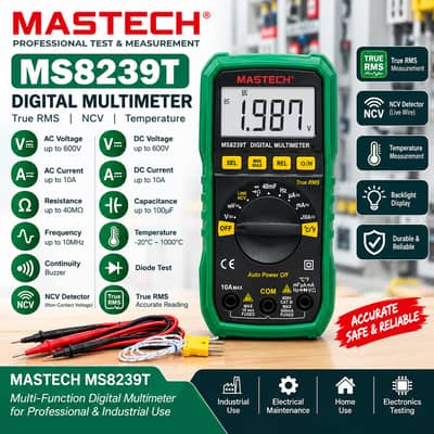 Digital Multimeter MASTECH MS8239T | Price in Pakistan