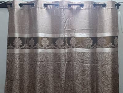 Curtains total 3 pieces