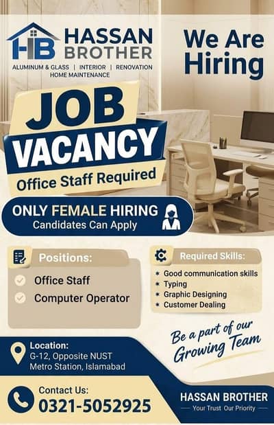 office staff required