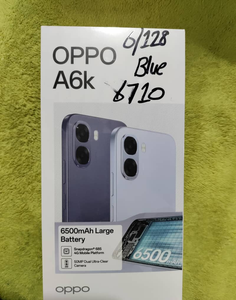 OPPO A6k 0