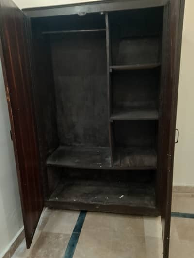 Wooden wardrobe | Lakri Almaari