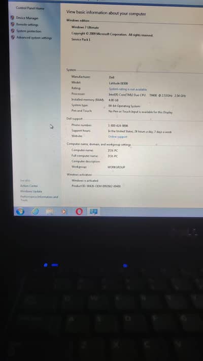 Dell laptop for sell