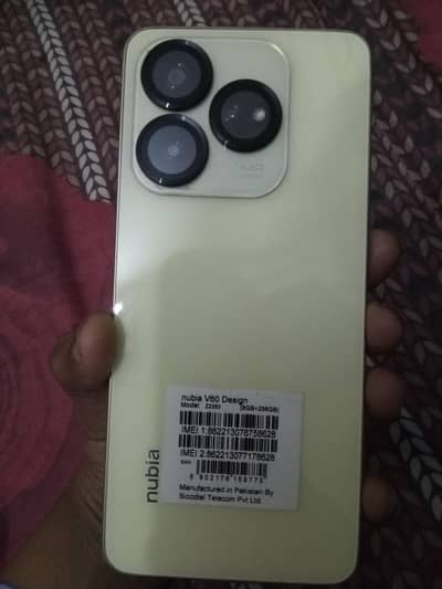 Zte nubia V60 Design