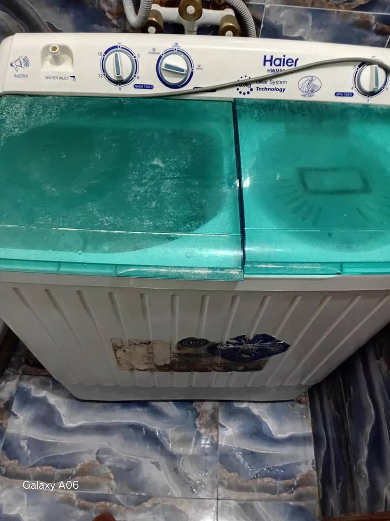 haier munaul machine 2