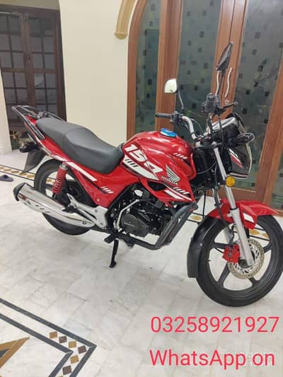 Honda CB 150 bike self start all document clear