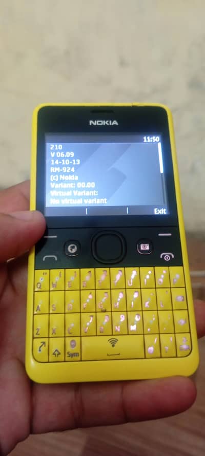 Nokia Asha 210 official PTA approved 03043893692 whatsapp and call
