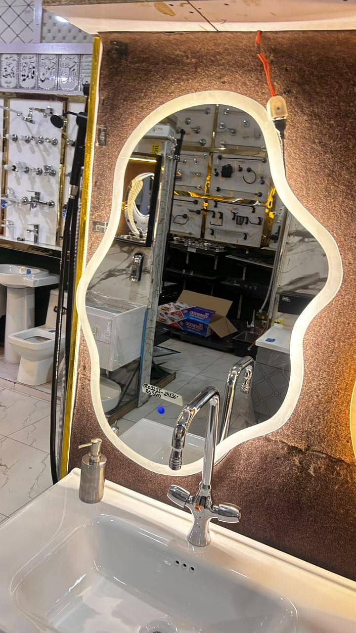 Led light mirror 1