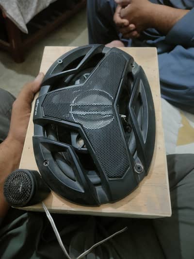 Speakers Buffer Pairs for Cars With Mike and Boxes