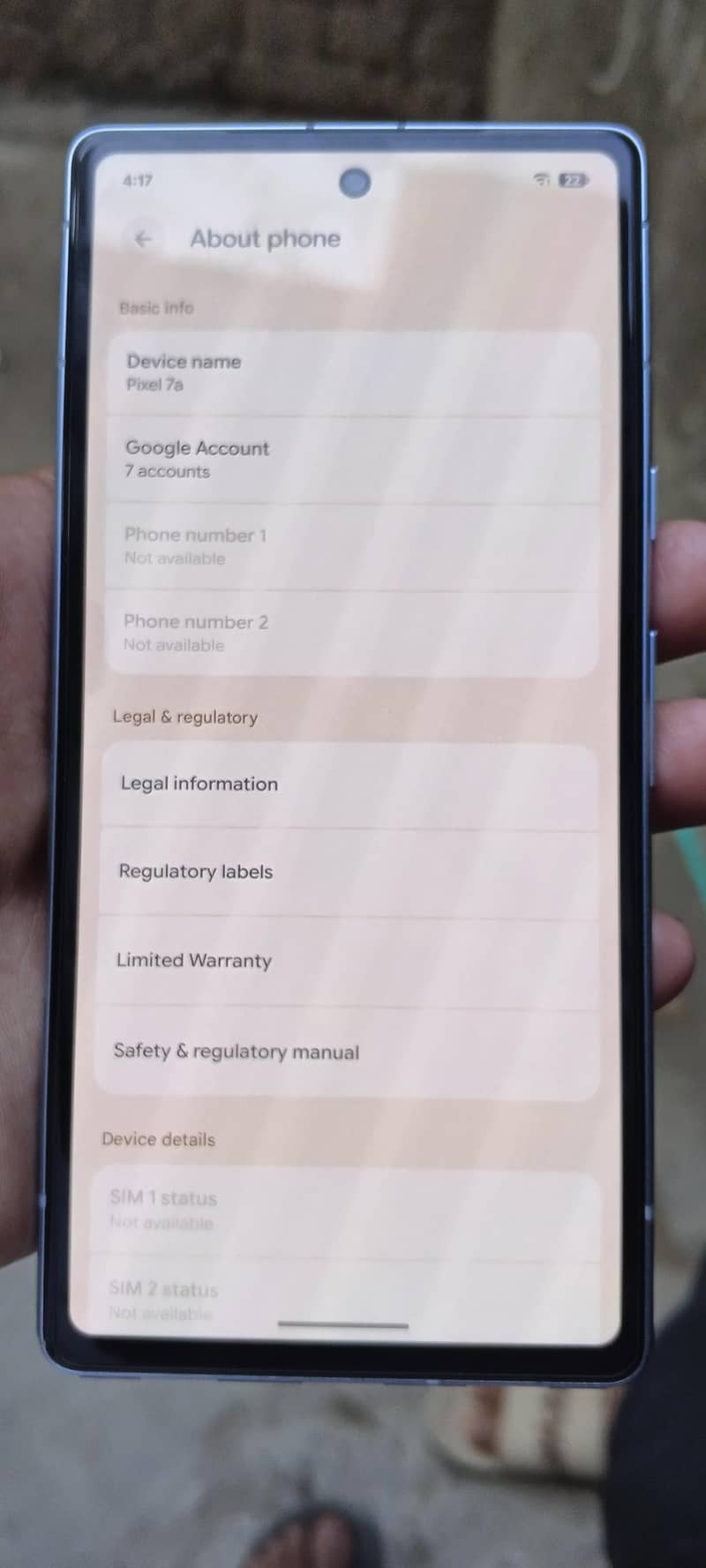 pixel 7a 0