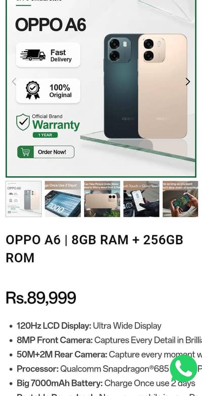 OPPO a6