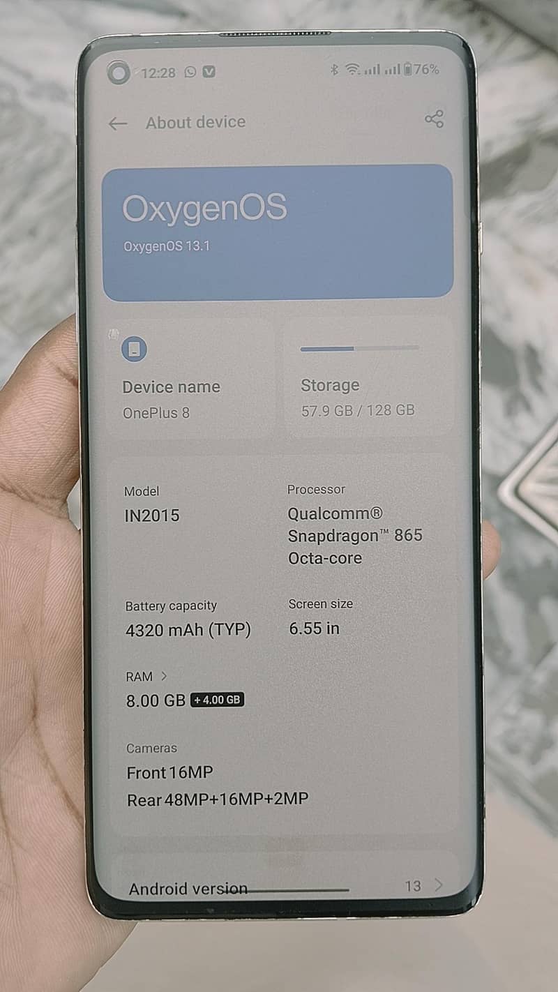 One Plus 8 lush condition 6