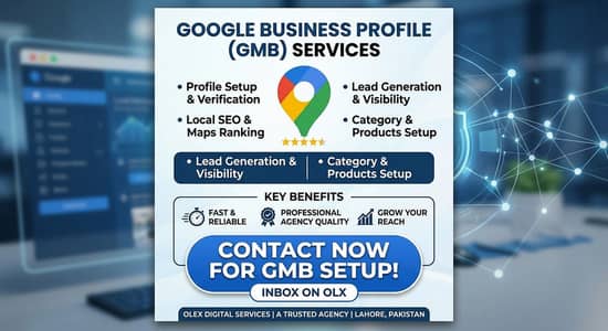 Google Business Profile (GMB) Setup, Verification & Maps Ranking