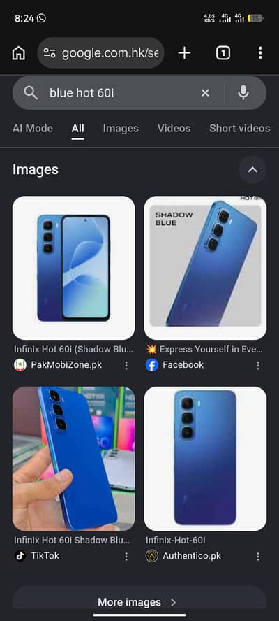 Infinix hot 60i urgent sale 10 by 9 all acesries