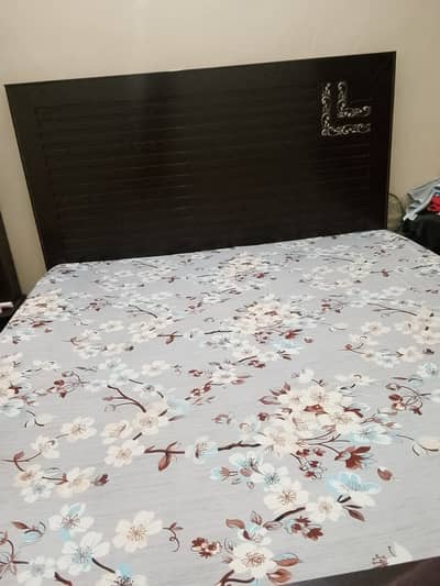 Wooden bed