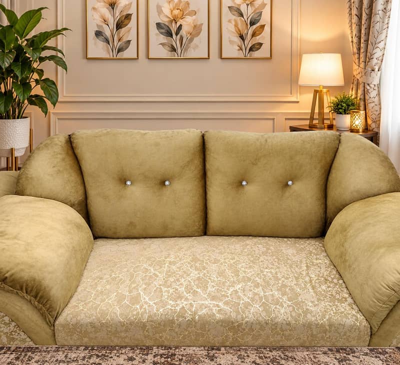 Six seater sofa set 1