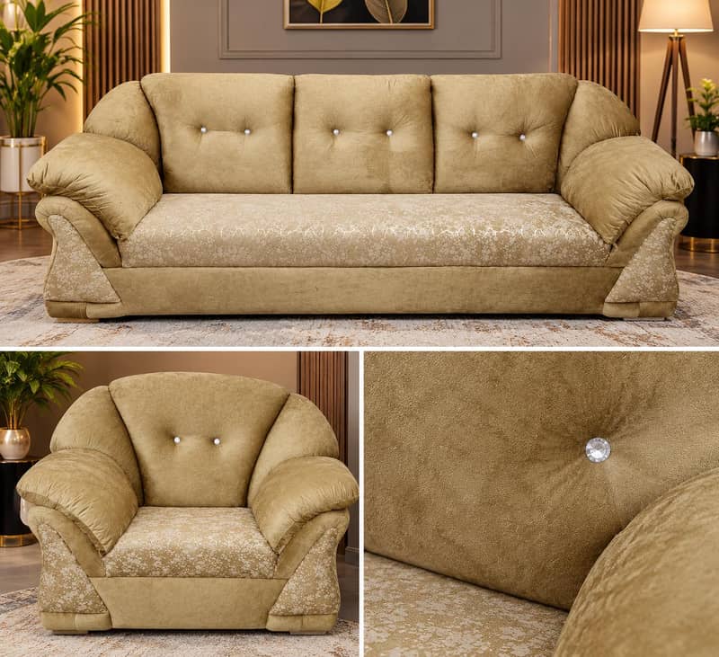 Six seater sofa set 3