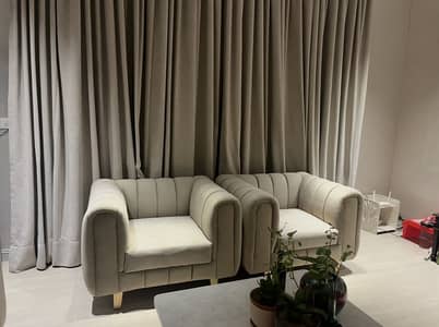 3 Seater, 2 Seater and a set of 1-seater Sofa Set