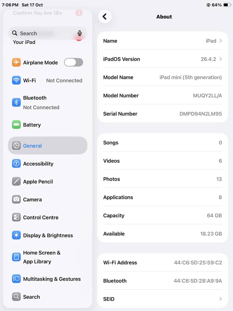 Ipad mini 5 6