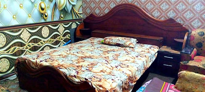 king bed