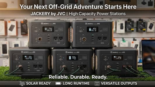 JVC Jackery RB62 Portable Power Station Camping,Hiking,Indoor,Outdoor