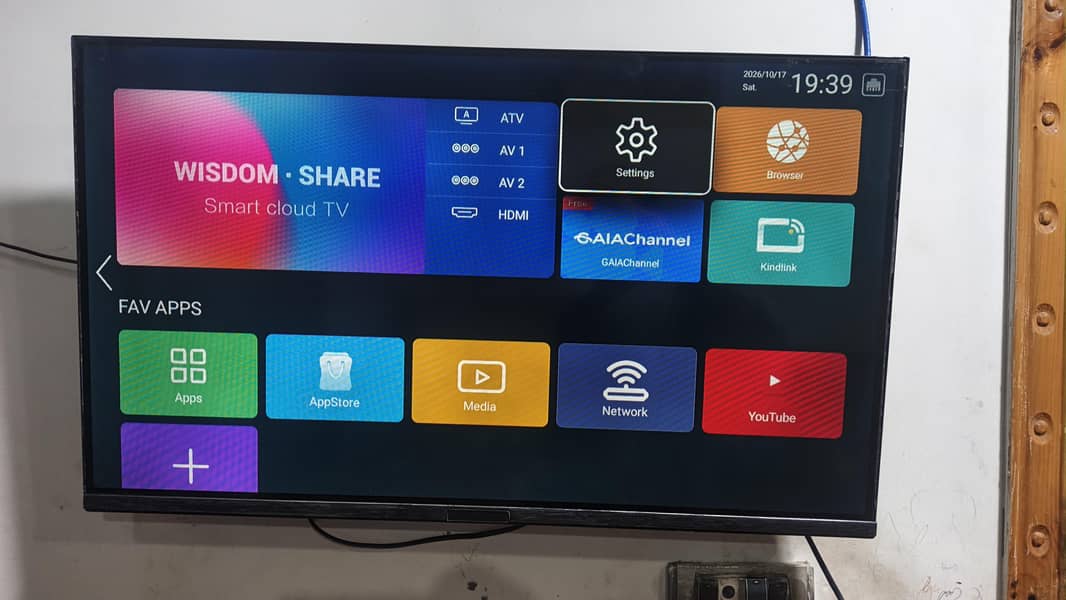 Android tv 32inch border. less 3