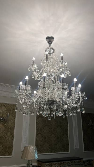 Luxury Crystal Chandelier Ceiling Light – Premium Royal Design