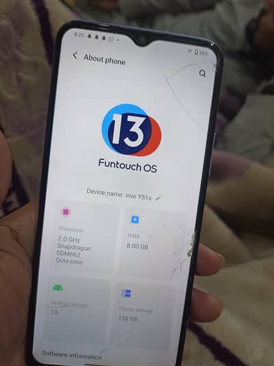 Vivo Y51s 8/128