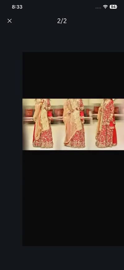 Bridal dress