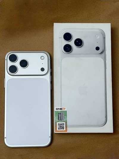 Apple iPhone 17 Pro Max 256gb PTA Approved with box Offical Gnext