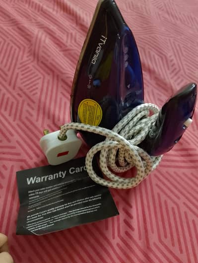 iTvaniLa brand name steam iron