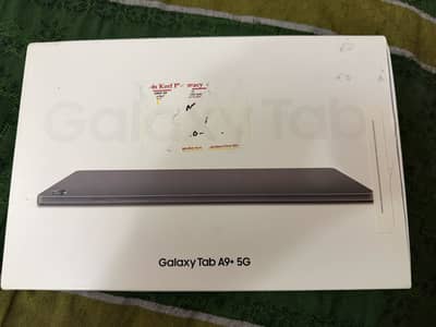 Tab a9 plus 5g box open