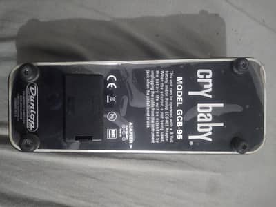 Dunlop wah pedal cry baby