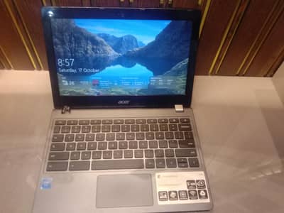 Acer Chromebook battery timing is good and new package lounche