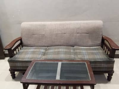 Sofa with table