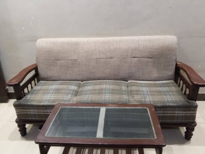 Sofa with table 0