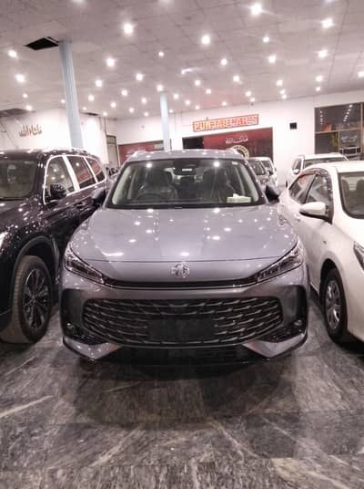 MG HS SUPER HMG HS SUPER HYBRID GRAY COLOUR BLACK INTERIOUR ZERO METER