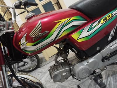 Honda cd 70 8900 km apl for