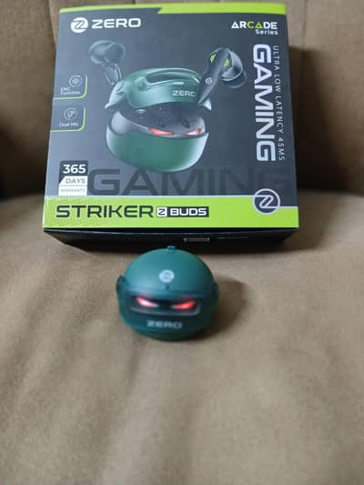 ZERO STRIKER EARBUDS (WITH COMPLETE BOX AND ACCESSORIES)