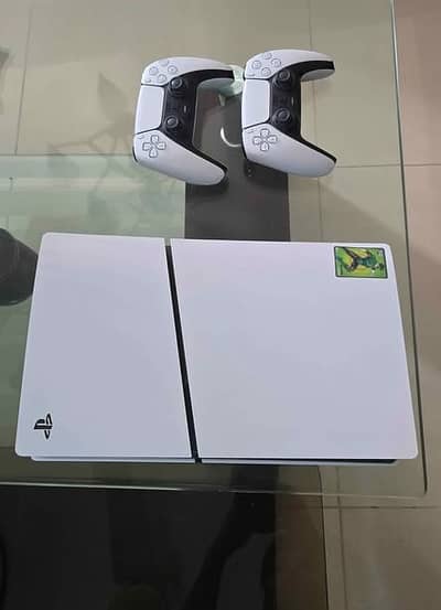  PS5 Slim Digital Edition (1TB) – Like New | 2 DualSense Controllers