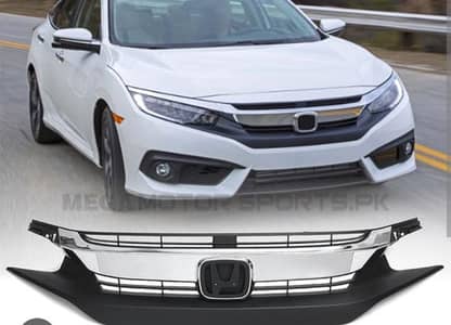 Honda civic x geniune front grill