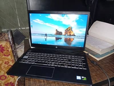 HP  LAPTOP WITH GTX GEFORCE 1050ti (4gb) card