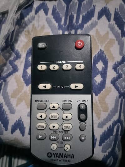 Yamaha remote for sale Whatsapp number 03363353593