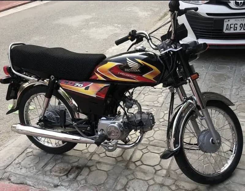 Honda cd70 4