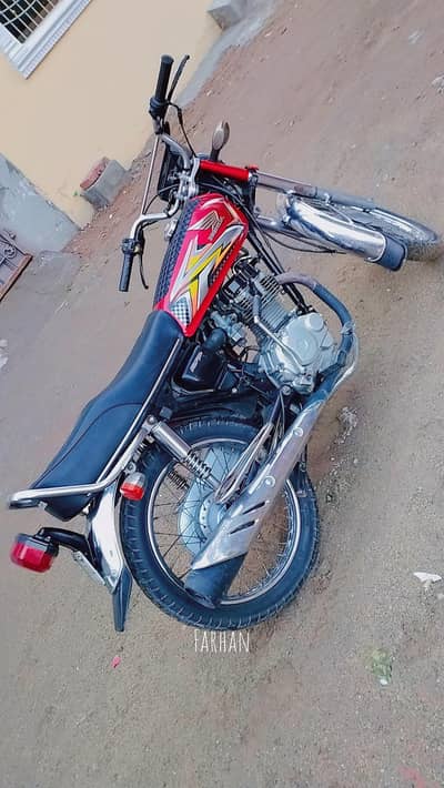 my Honda 125 2019/20
