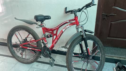 Plus new sprints mtb series 9 gears dual suspension bike