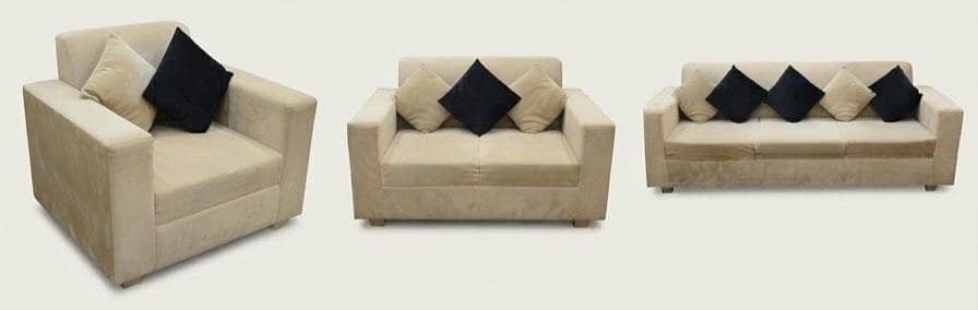 Elegant 3+2+1 Sofa Set in Excellent Condition